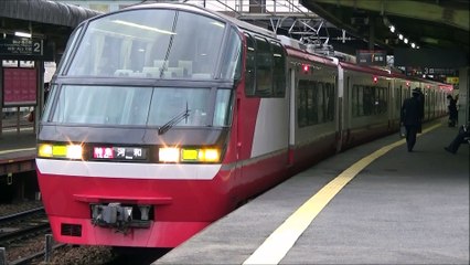 名鉄1000系リニューアル車 特急河和行き 神宮前駅到着～発車