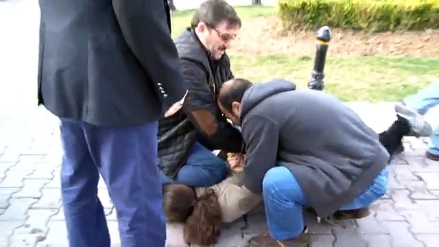 Adli Tıp Kurumu önünde eylem