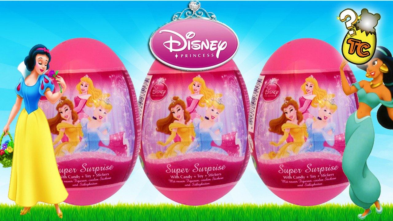 DISNEY PRINCESS Surprise Eggs Unboxing Toy Collector Vídeo Dailymotion