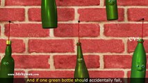 Ten Green Bottles Hanging on the Wall - 3D Animation Nursery Rhyme for children