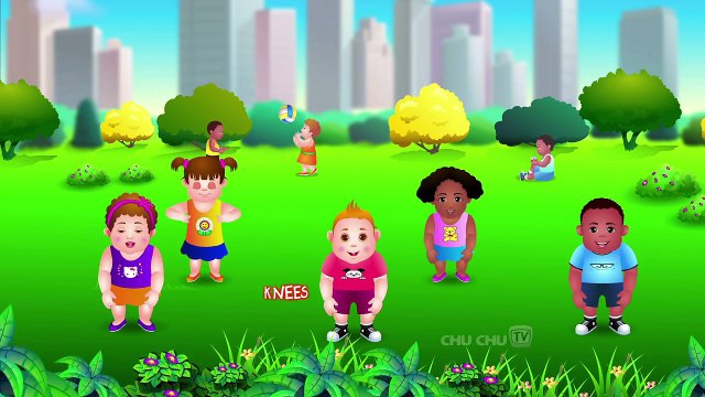 Head, Shoulders, Knees and Toes | Popular Nursery Rhymes Collection for Kids | ChuChu TV Rhymes Zone