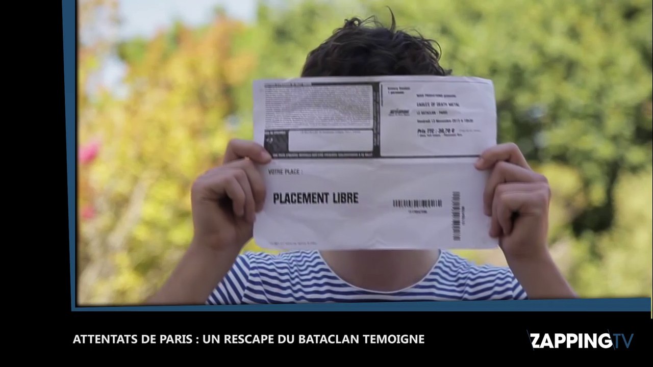 Attentats de Paris : L’émouvant témoignage d’un rescapé du Bataclan sur Youtube (Vidéo)