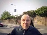 ROAD RAGE Driver verbally attacks cyclist in CRAZED rant /47