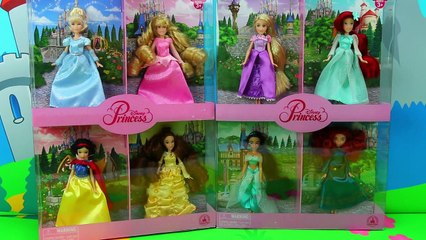 Complete Collection of Disney Princess Dolls from Disney Parks Toy Review. DisneyToysFan