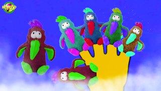 Finger Family Dodo Bird Cartoon Nursery Rhyme For Kids | Daddy Finger Family
