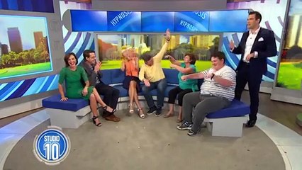 Jessica Rowe thinks she's riding a kangaroo while under hypnosis _ Daily Mail Online