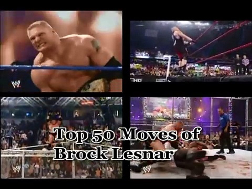 Top 50 Moves of Brock Lesnar