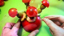 Грибы из помидор и маслин! Мухоморы! Mushrooms of tomatoes and olives