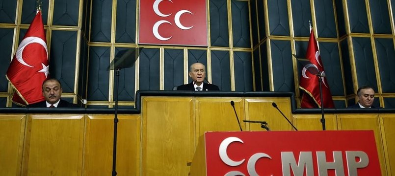 3 hafta sonra ilk kez kürsüye çıkan Bahçeli'nin konuşmasında dikkat çeken ayrıntı