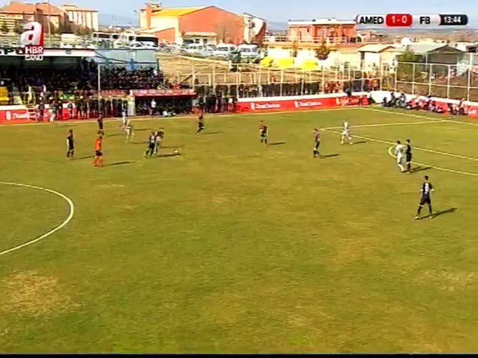 GOOOOAL Amedspor 1- 1 Fenerbahçe (Dk 14 - Gol Ramazan) 9.02.2016