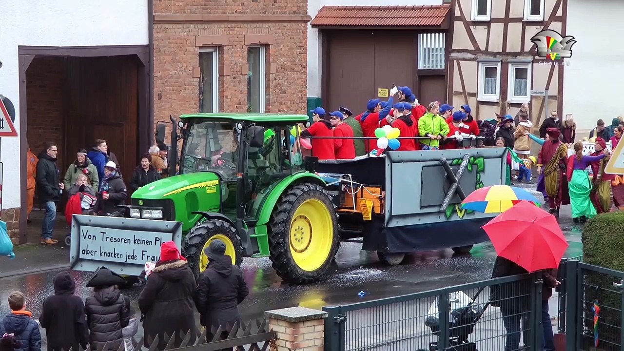 Faschingsumzug des kvg 2016, teil 1