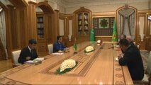 Elitaş, Türkmenistan Devlet Başkanı Berdimuhammedov Tarafından Kabul Edildi