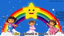 843 Dora the Explorer Cartoon Nursery Rhymes and Kids Songs Dora Twinkle Twinkle Little Star