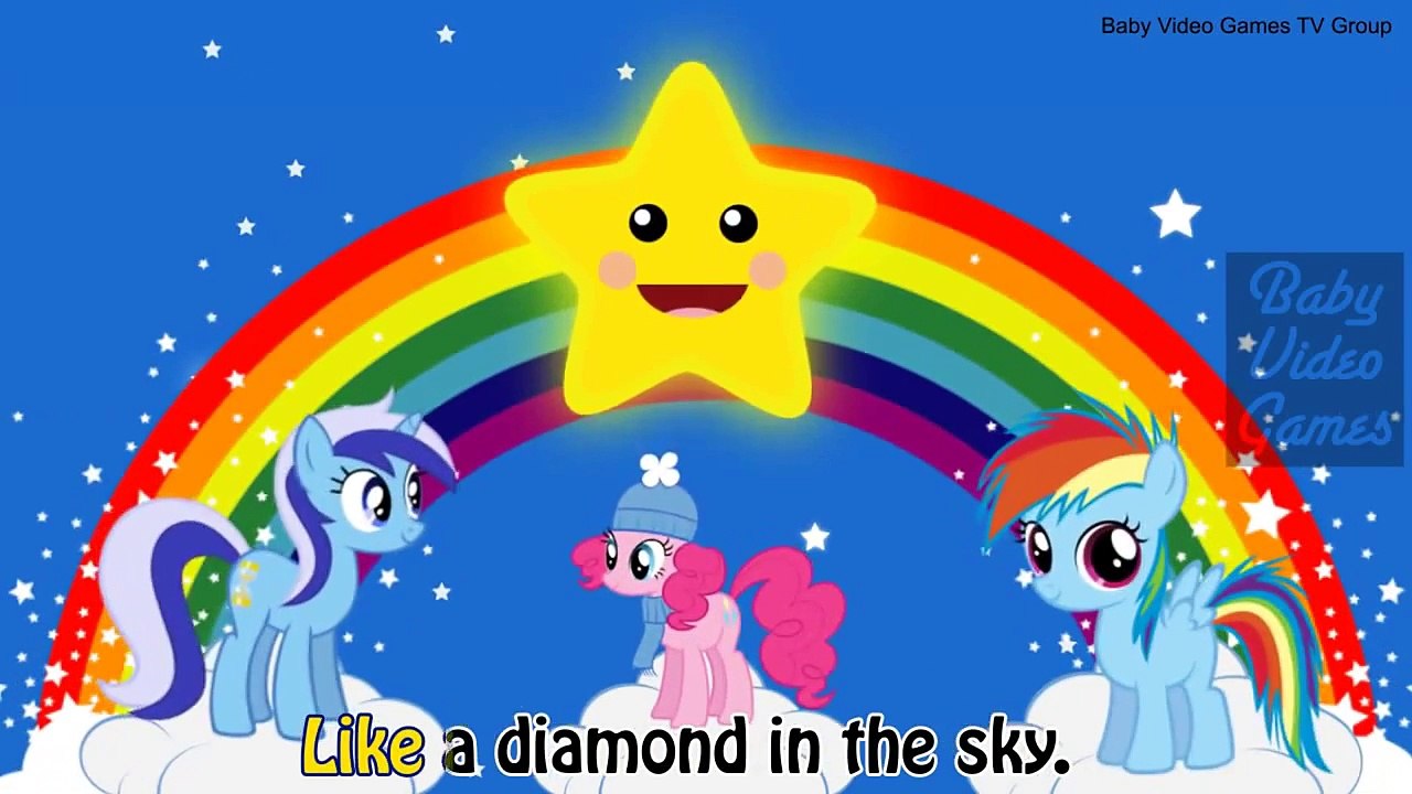 903 My Little Pony Nursery Rhymes and Kids Songs MLP Twinkle Twinkle Little Star 903