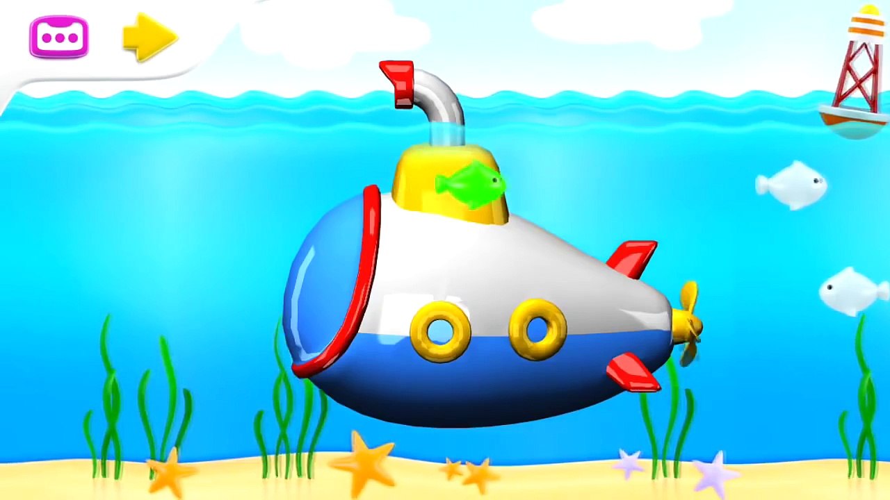 Çizgi film Denizaltı (Build and Play Submarine) Конструктор Подводная лодка