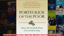 Download PDF  Portfolios of the Poor How the Worlds Poor Live on 2 a Day FULL FREE