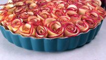 ROSE APPLE CUSTARD TART RECIPE by Ann Reardon How To Cook That ROSE DESSERT