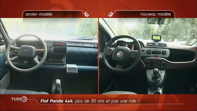 Essai : Fiat Panda 4x4 2016 vs. Fiat Panda 4x4 1983 (Emission Turbo du 07/02/2016)