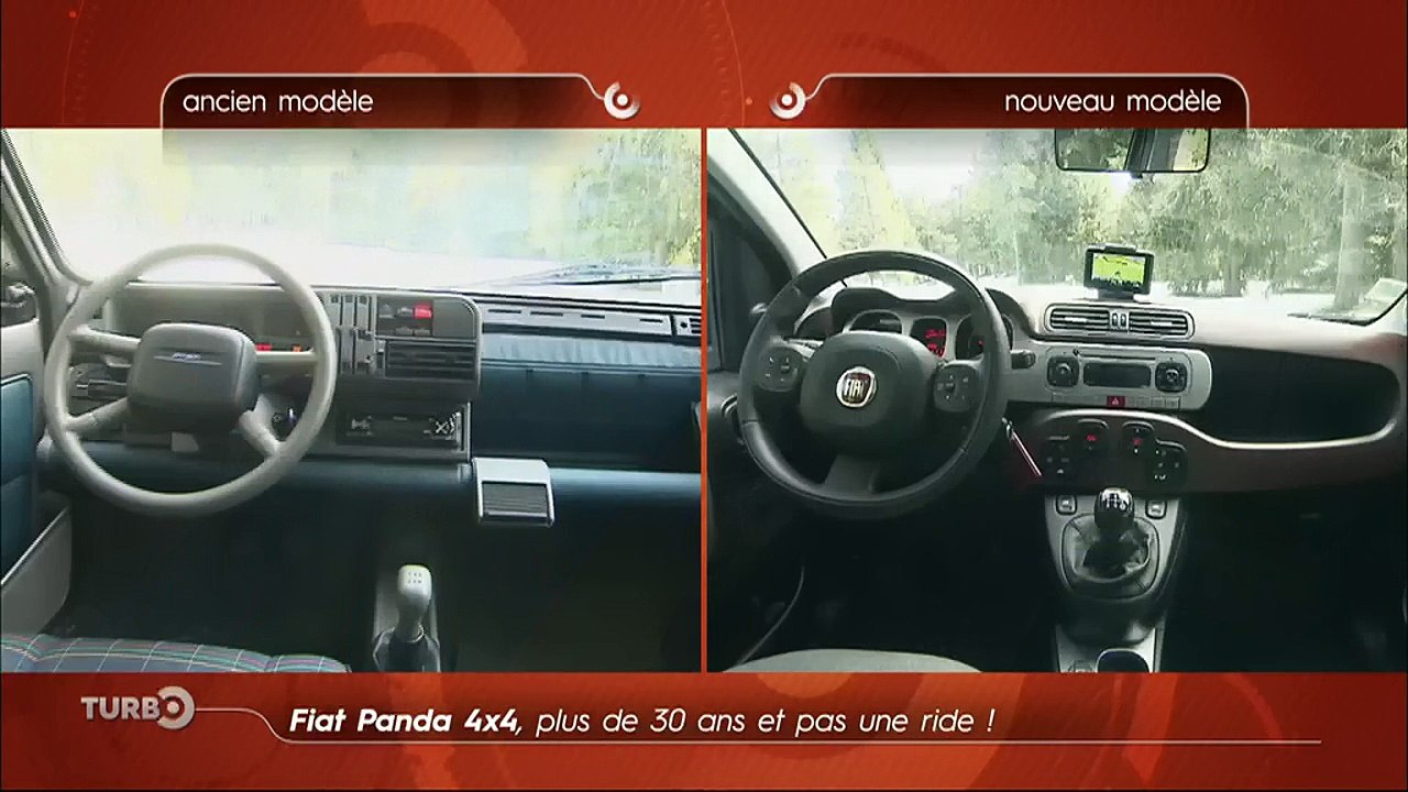 Essai : Fiat Panda 4x4 2016 vs. Fiat Panda 4x4 1983 (Emission Turbo du 07/02/2016)