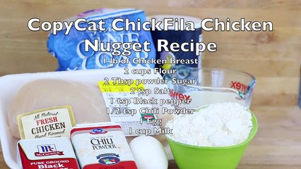 CopyCat Chick-Fila-A Chicken Nuggets