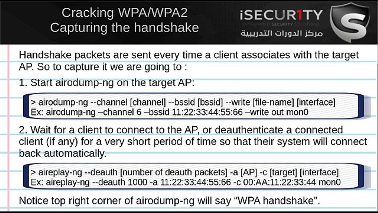 23 WPA Cracking - How to Capture the Handshake