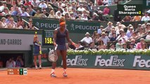 Serena Williams vs Maria Sharapova 2013 French Open Ladies Final
