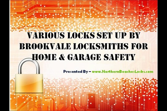 Variant locks Set up by brookvale locksmiths for home & garage safety