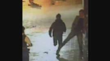 CCTV shows bystander trip up chased suspect in Kingston