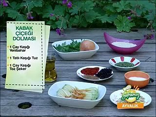 Kabak Çiçeği Dolması Soframız Sakarya Nil Maraş