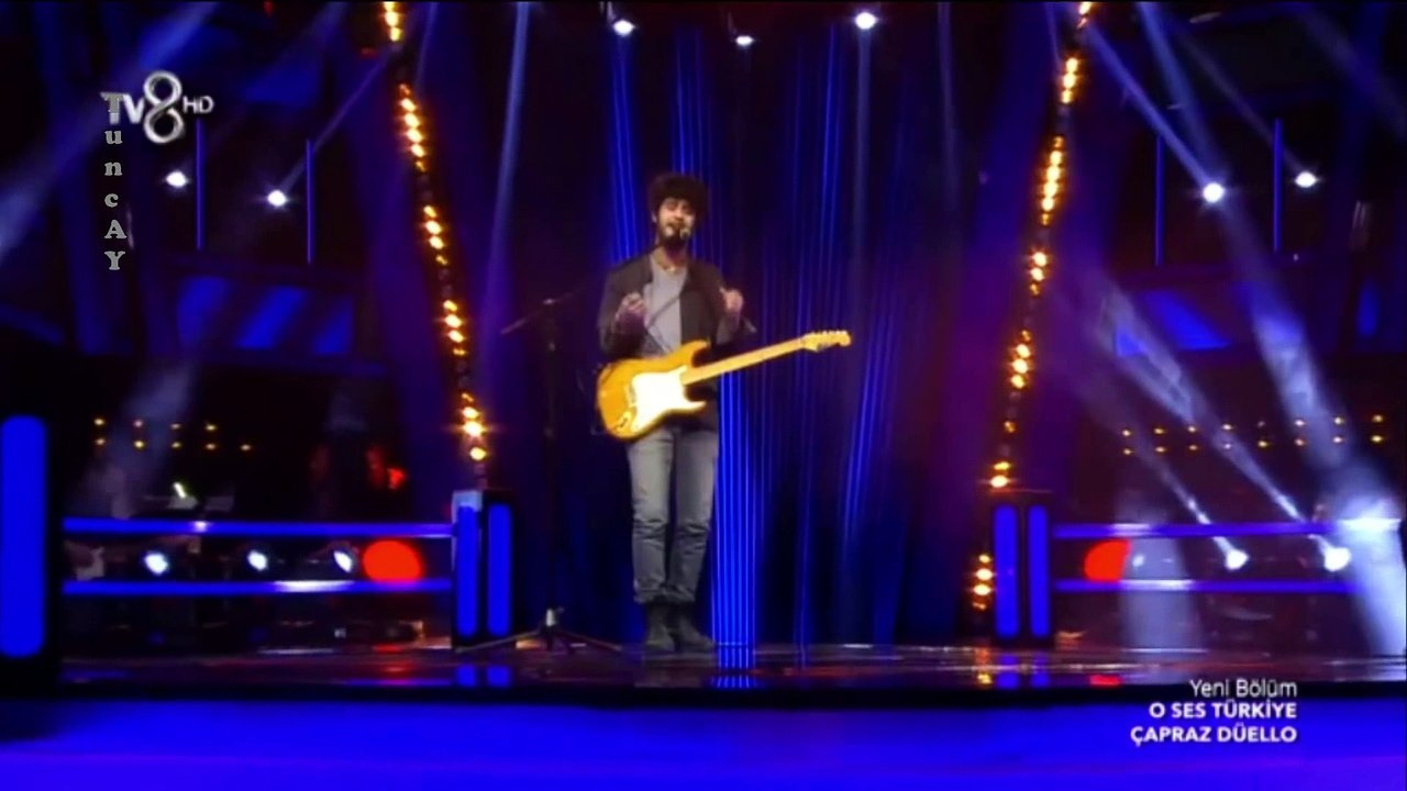 O Ses Türkiye - Emre Sertkaya (Herşeyi Yak) 30.01.2016 Muhteşem Performans