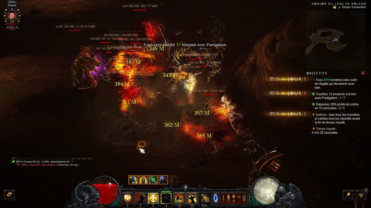 Diablo 3 Donjon d'ensemble Croisé Roland 2.4