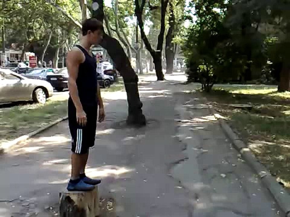 Акробатика Паркур! Ребята Такое вытворяют