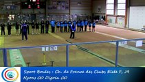 L'Express, le résumé du match, Club Elite Féminin, J9, Nyons vs Digoin, Sport Boules, saison 2015-2016