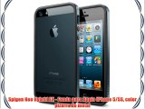 Spigen Neo Hybrid EX - Funda para Apple iPhone 5/5S color pizarra de metal