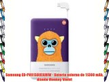 Samsung EB-PN915BVEGWW - Batería externa de 11300 mAh diseño Monkey Violet