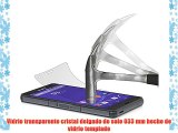 StilGut® Protector de Pantalla Cristal Contrabalas para Sony Xperia Z3 Compact - para la parte