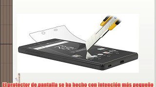 StilGut Protector de pantalla de cristal contra balas para el Sony Xperia Z5 Premium para la