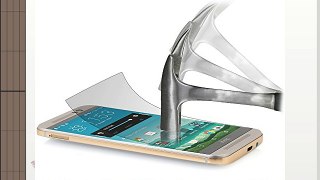 StilGut® protector de pantalla de cristal para el HTC One M9 (2 ejemplares)