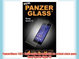 PanzerGlass 1107 - Protección de pantalla en cristal claro para Sony Xperia Style T3