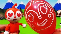 Balloons game!❤Oekaki! Suzan Chan anpanman anime & toys Toy Kids toys kids animation anpanman