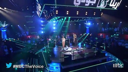 #MBCTheVoice -  Rolling In The Deep  الموسم الأول - مارينا وجودي