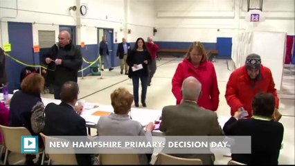 New Hampshire primary: Decision day