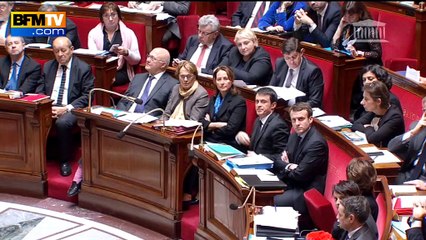 "S'il nous arrive quelque chose vous êtes complices!", s'emporte Collard à l'Assemblée