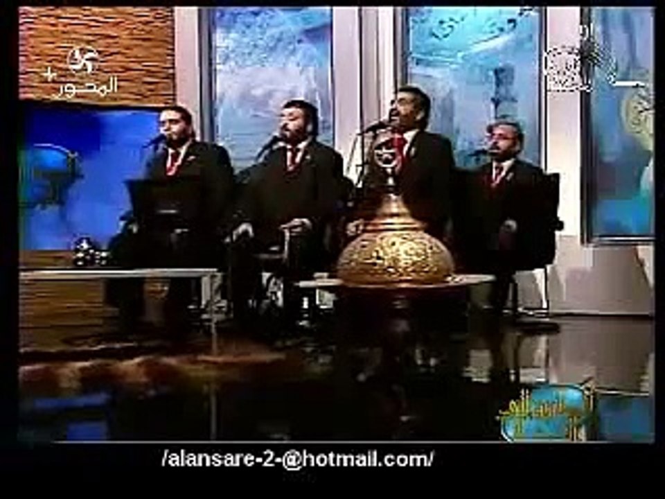 الإخوة ابو شعر للإنشاد | قمر سيدنا النبي على قناة المحور