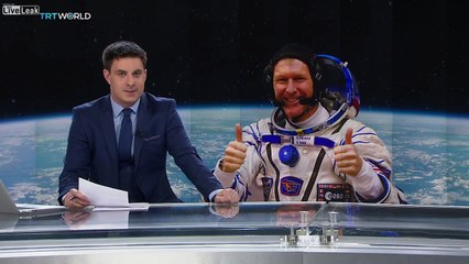 British astronaut records stunning time lapse video