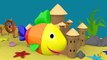 Learn Colors For Kids 3D - Learn Colors With Fish for Kids Toddlers Babies Nursery Rhymes | Crazy Fun Club