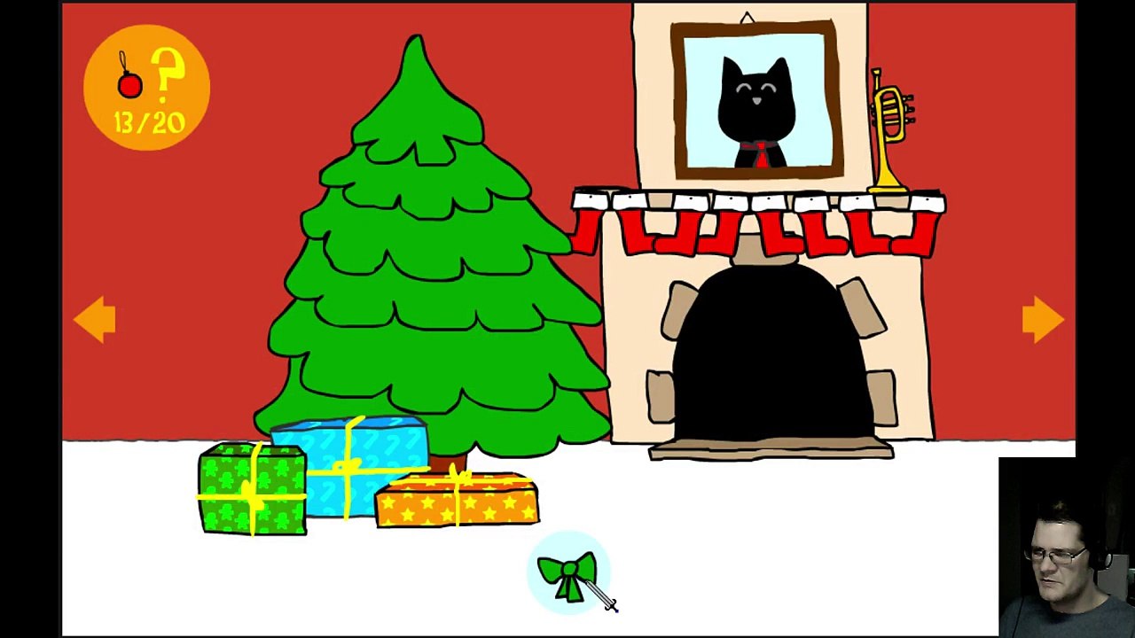 Christmas Cat - No Kitty! Get off the tree!