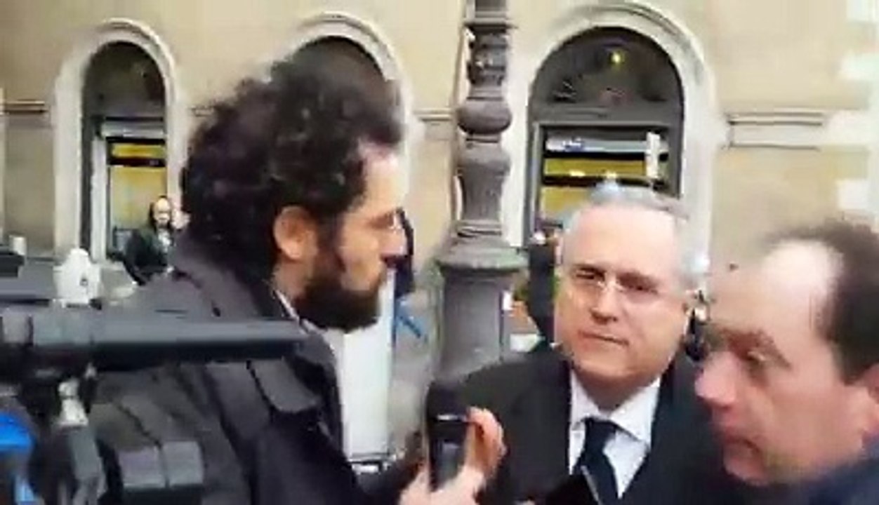 Lotito all'incontro con Prefetto e Questore