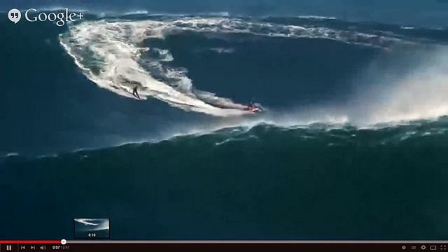 Мировой рекорд! Сёрфинг, волна 30 метров ! Португалия