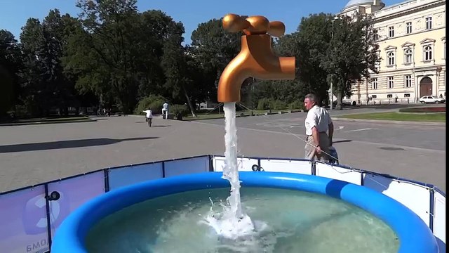 Кран-фонтан